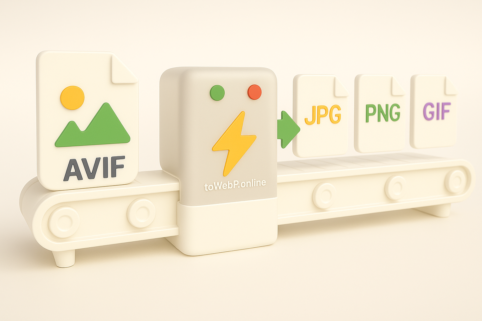convert webp images to jpg, png, gif formats